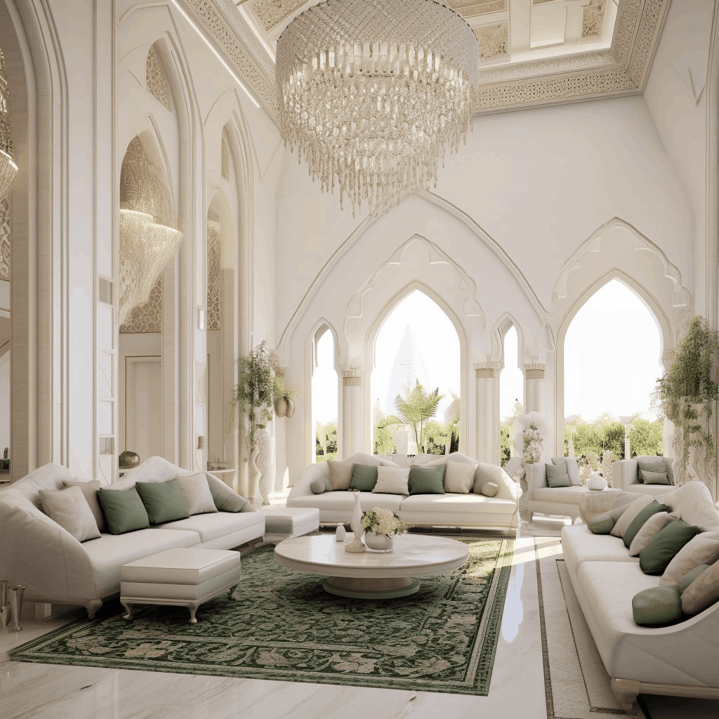 Modern Arabic interior design Coffee Shop